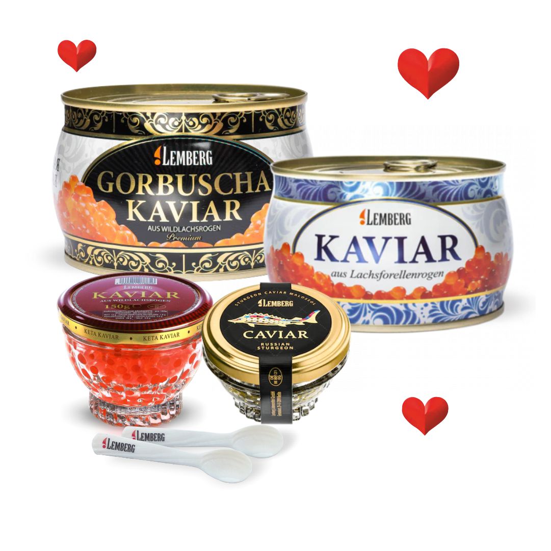 Valentine’s Caviar Set