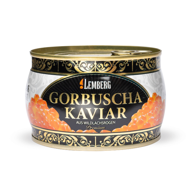 Kawior z ikry łososia gorbusza, PREMIUM, 500g