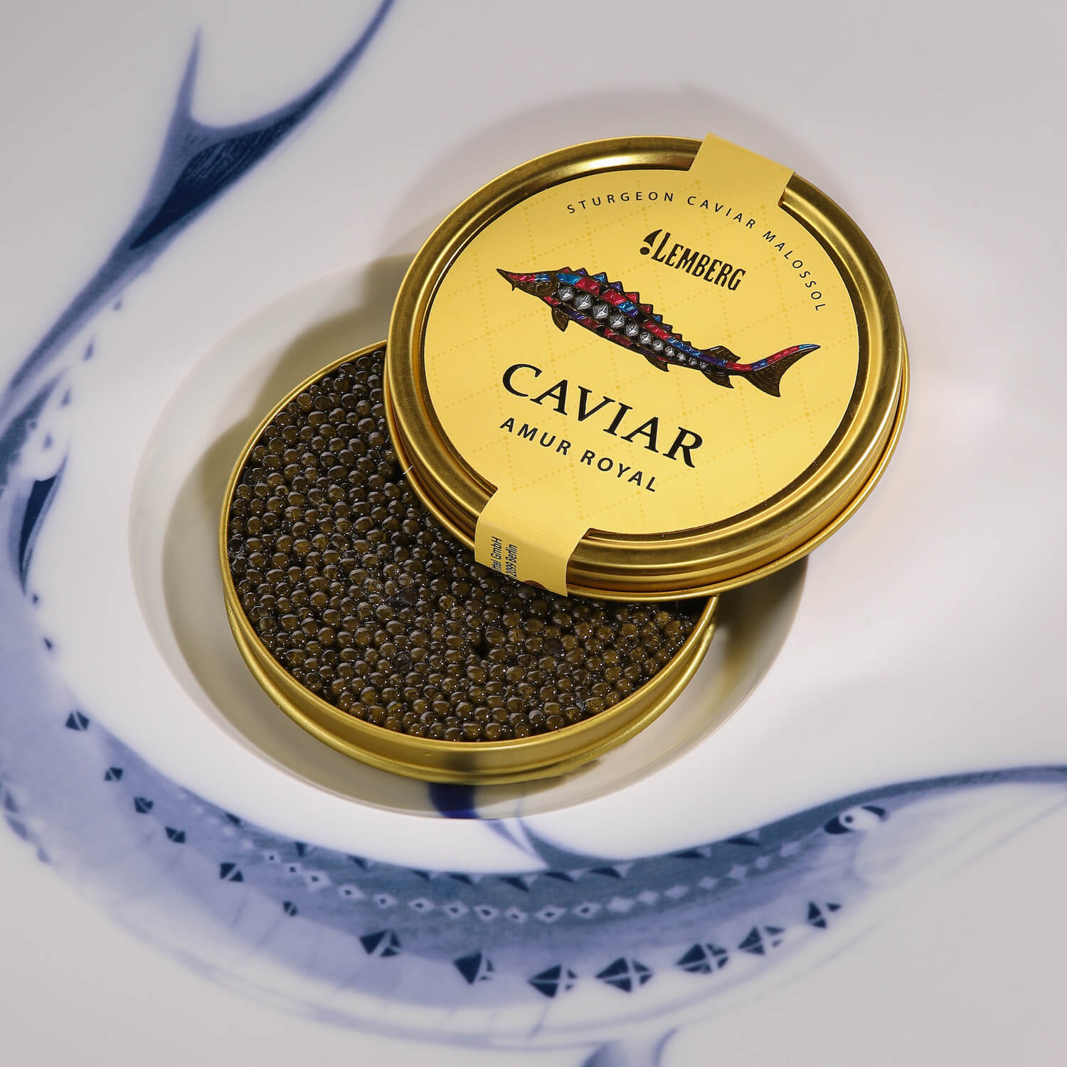 Kawior z jesiotra AMUR ROYAL, 2 x 50g
