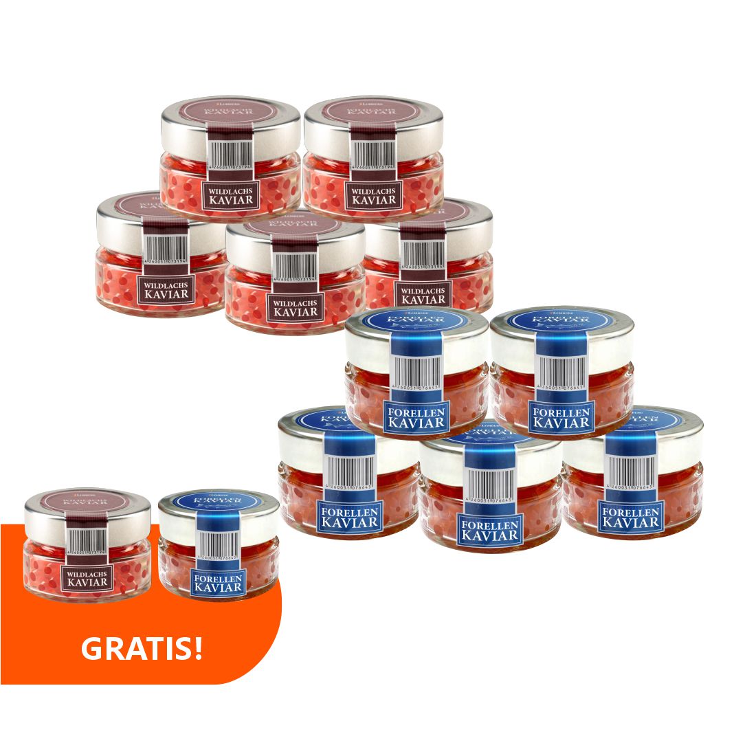 Zestaw Łosoś Gorbusza+ Pstrąg 50 g