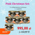 Pink Christmas Set - Kawior z ikry łososia gorbusza 5 x 400g + 1 GRATIS