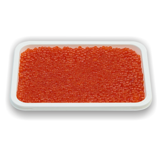 Kawior z ikry dzikiego łososia mrożony, bez konserwantów, 500g
