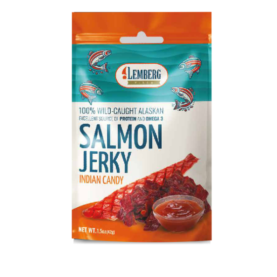 Przekąski rybne z czerwonego łososia w pikantnym sosie 10 x 42g